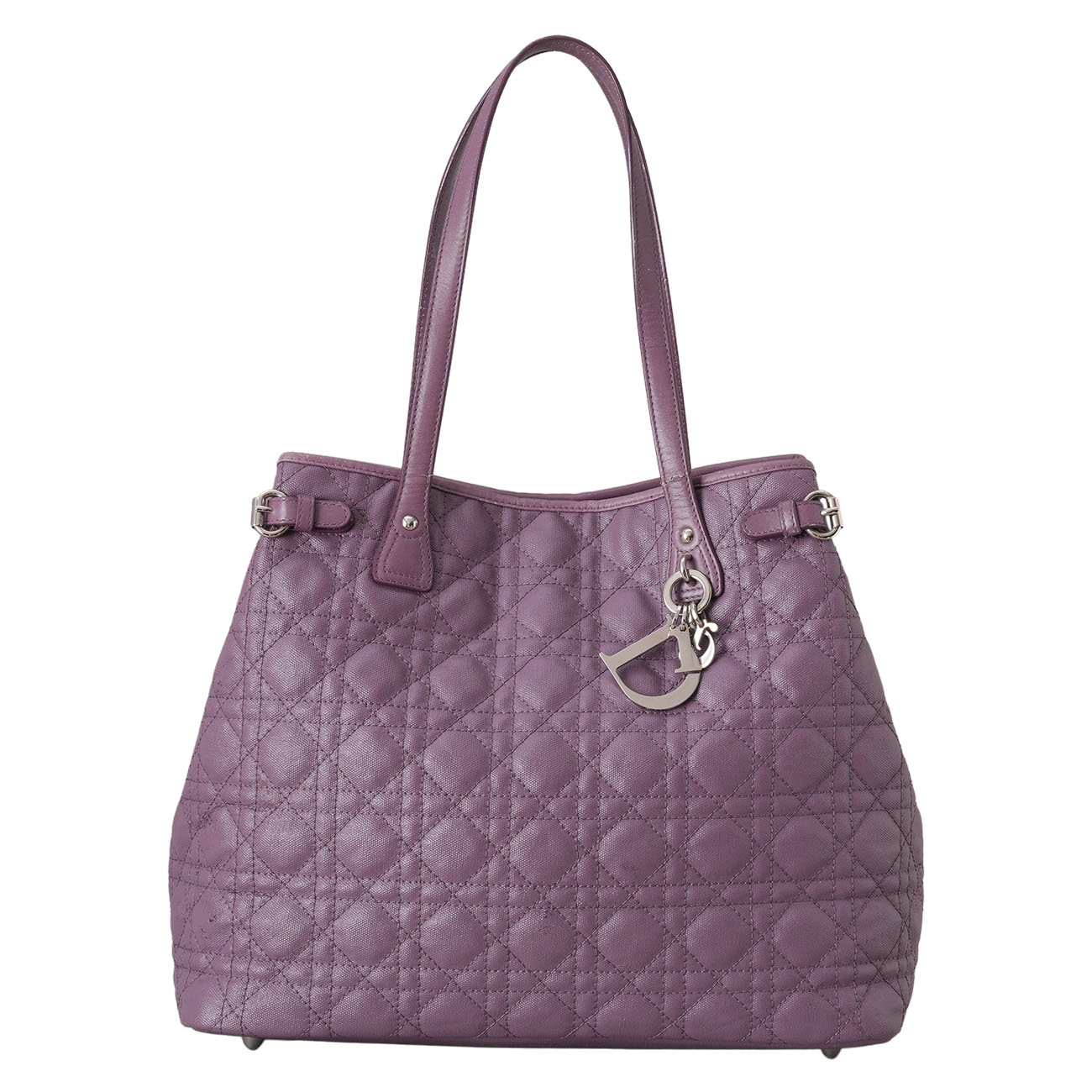 CHRISTIAN DIOR(USED)디올 까나쥬 토트백